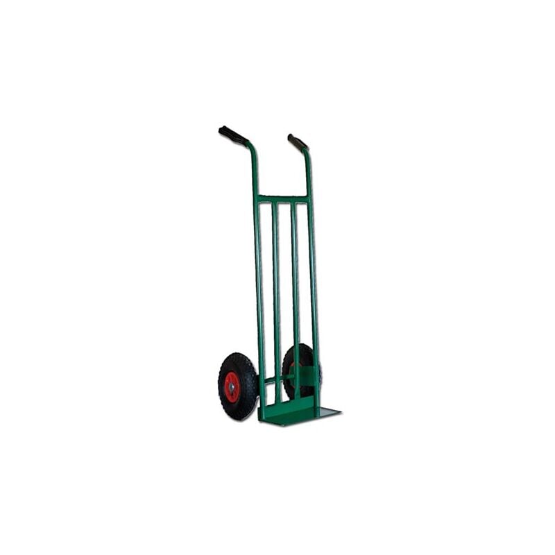 foto del prodotto carrello elevatore da magazzino lams ruota pneumatica verde pala corta ht1849