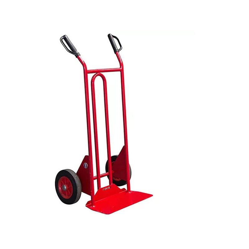 foto del prodotto carrello in acciaio, capacit di carico 250 kg ruote e maniglie di protezione in gomma 810200020