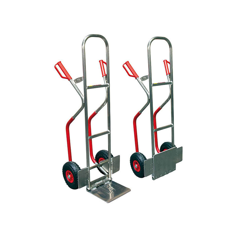 foto del prodotto carrello in alluminio con forche pieghevoli carico massimo 200 kg 815007621