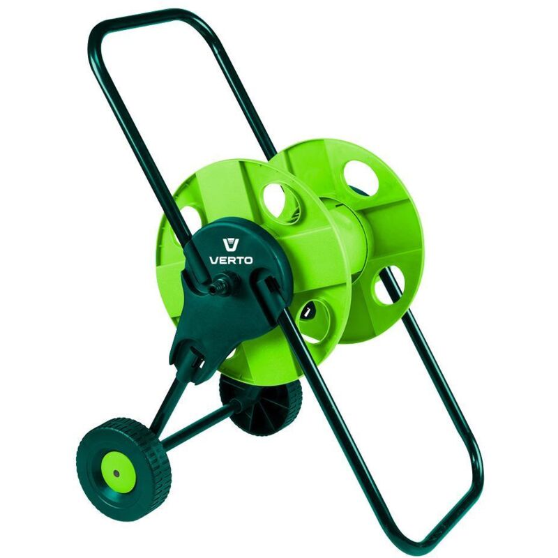 foto del prodotto carrello mobile per tubi da giardino verto 15g791
