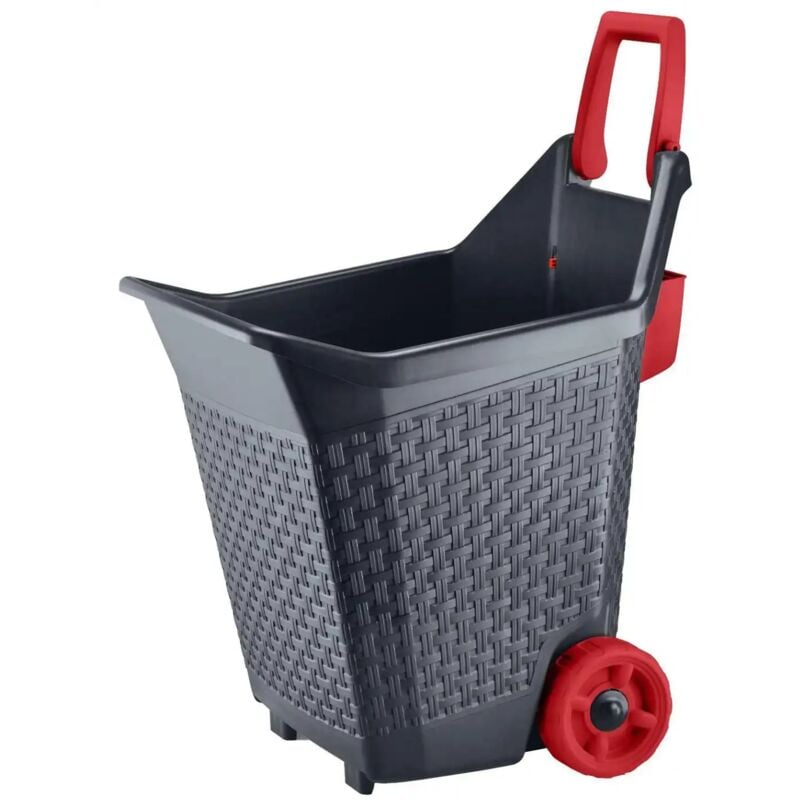 foto del prodotto carrello multiuso kart fumo di londra con ruote 76 lt bama