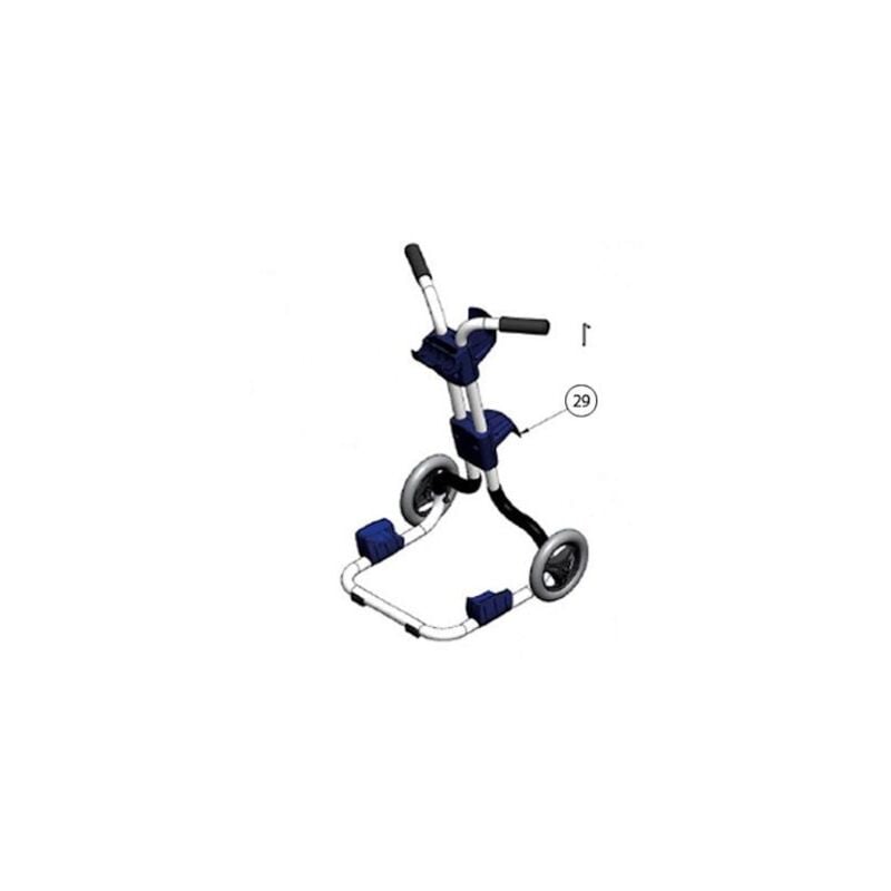 foto del prodotto carrello per robot zodiac vortex 3 e vortex 4
