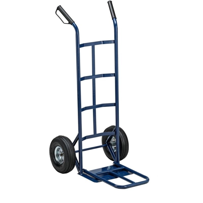 foto del prodotto carrello per trasporto con ruote pneumatiche e portata massima di 250 kg essenza 55x68x116 cm