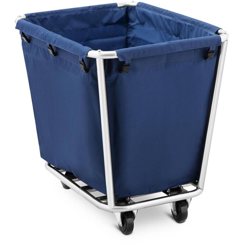 foto del prodotto carrello portabiancheria con ruote da 300 l plastica pvc 