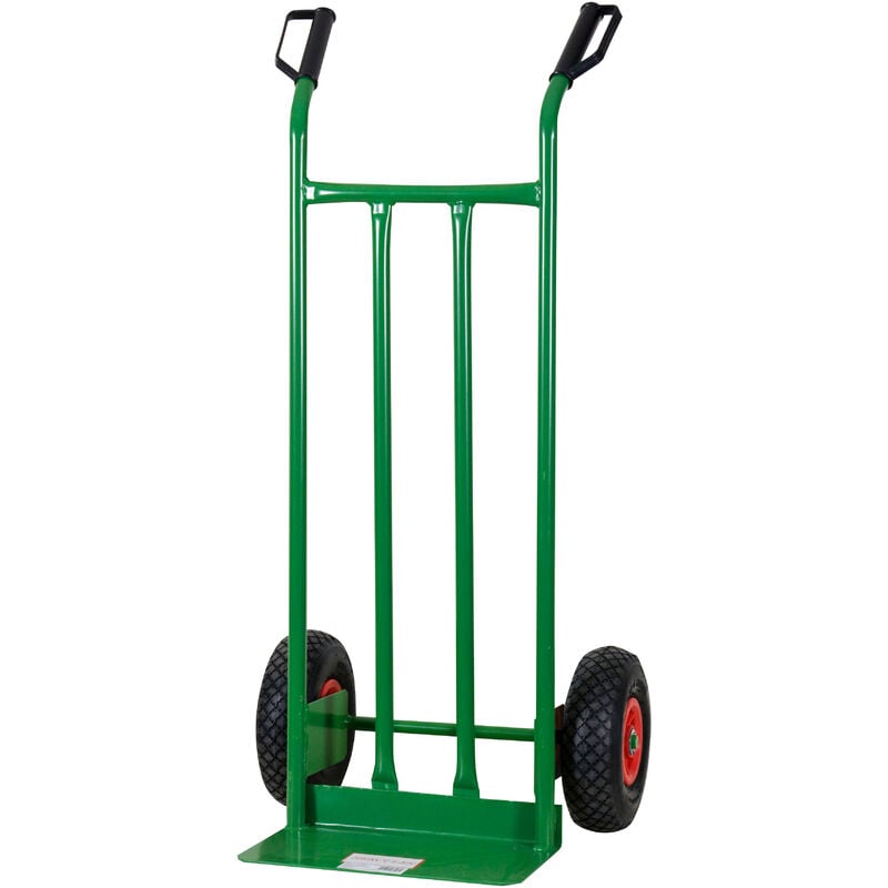 foto del prodotto carrello portacasse 2 r pneum. portata kg.200