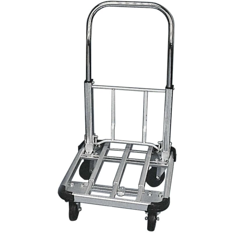 foto del prodotto carrello portacasse all telescopico 4 ruote 150 kg