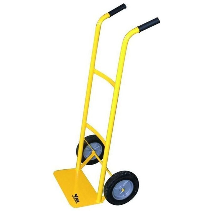 foto del prodotto carrello portacasse portapacchi vigor mod.base con ruote piene