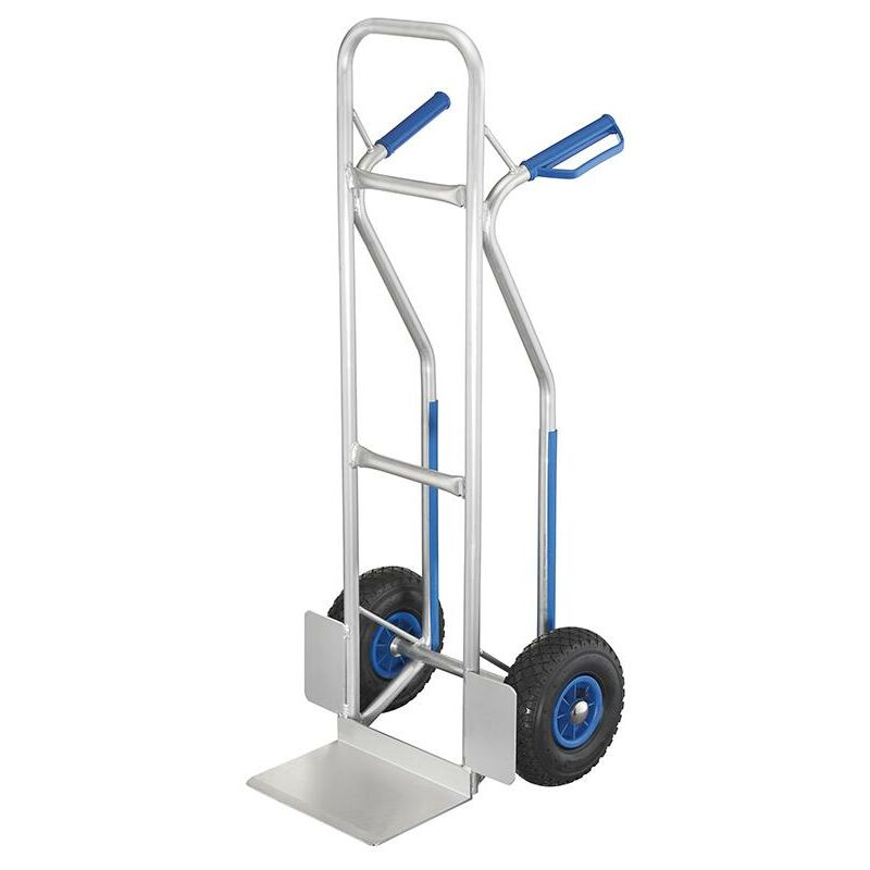 foto del prodotto carrello portacasse portatutto porta pacchi in alluminio fervi c182