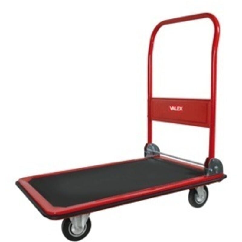 foto del prodotto carrello portapacchi 150 kg valex carrellino porta scatoli pieghevole