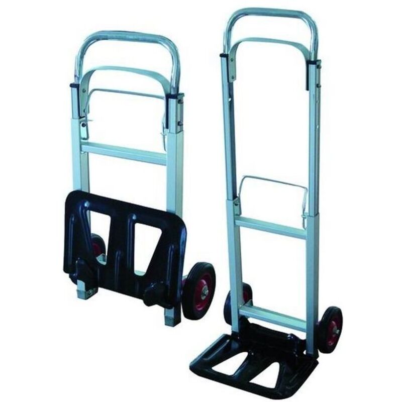 foto del prodotto carrello portapacchi portatutto in alluminio richiudibile portata max 90 kg