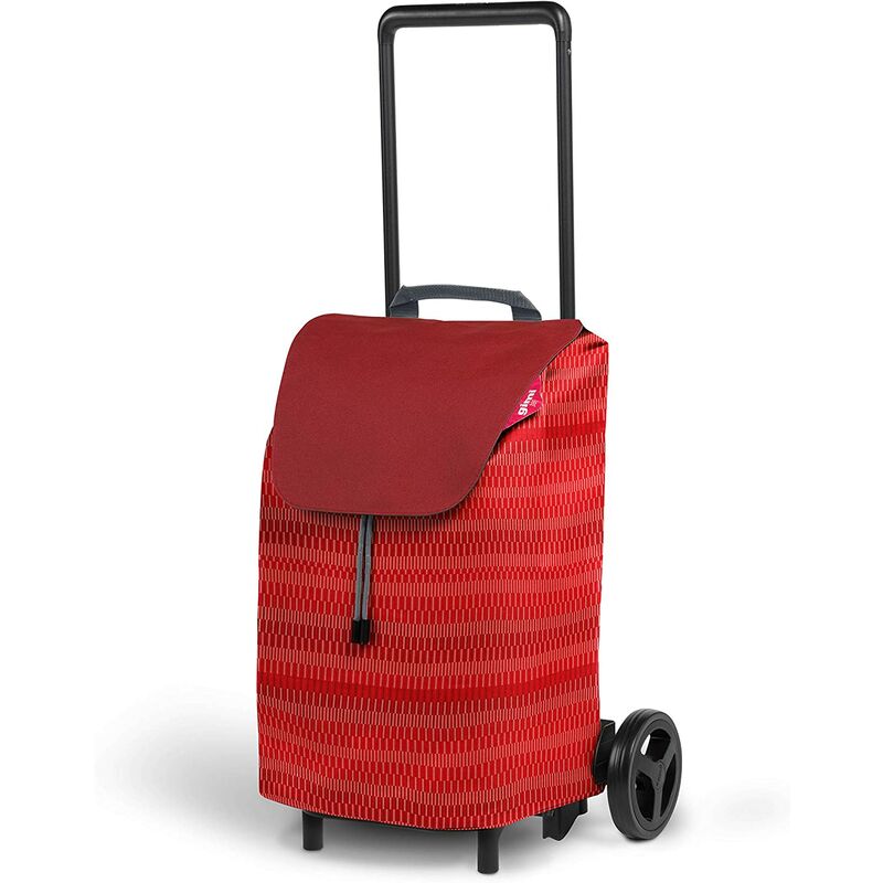 foto del prodotto carrello portaspesa trolley richiudibile easy fantasy gimi fantasy red