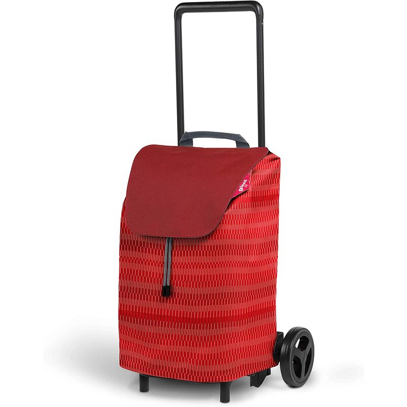 foto del prodotto carrello portaspesa trolley richiudibile easy fantasy gimi fantasy red
