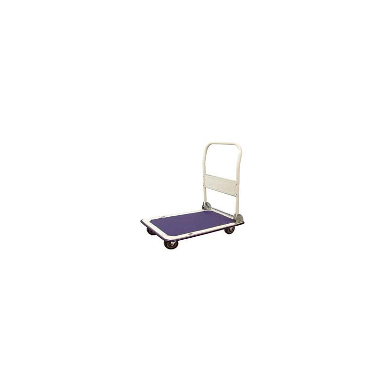 foto del prodotto carrello portatutto a 4 ruote manubrio pieghevole portata kg.150