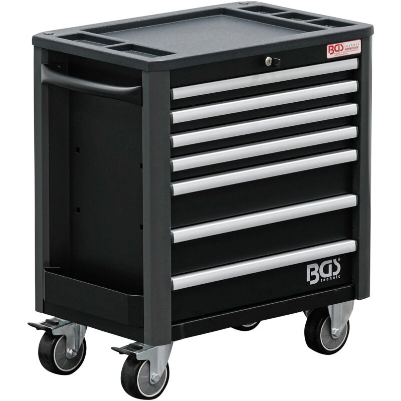 foto del prodotto carrello portautensili 7 cassetti altezza extra bassa vuoto
