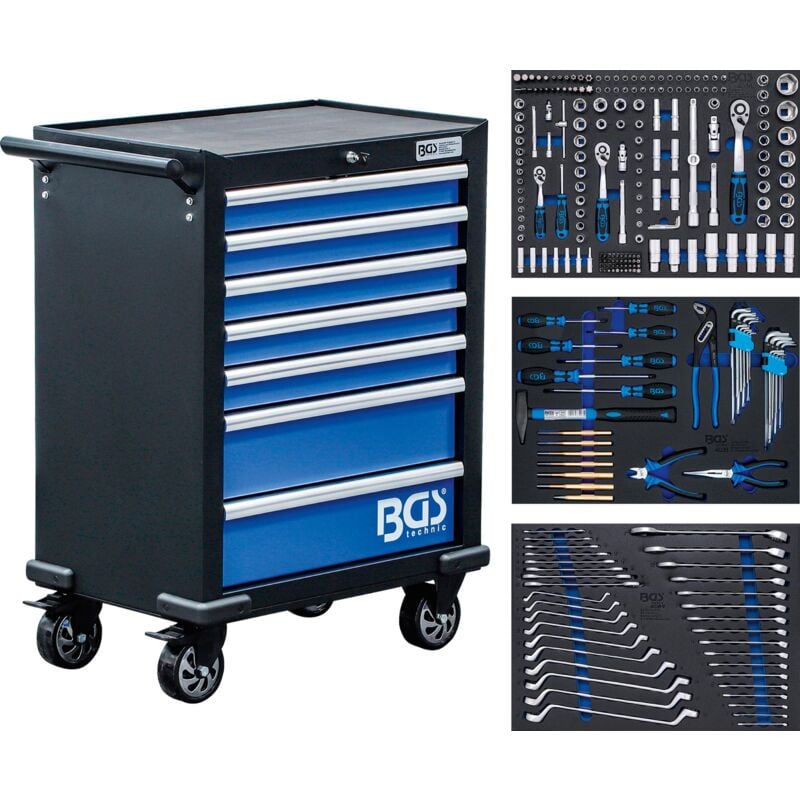 foto del prodotto carrello portautensili 7 cassetti con 263 utensili