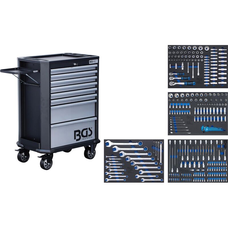 foto del prodotto carrello portautensili 8 cassetti con 296 utensili