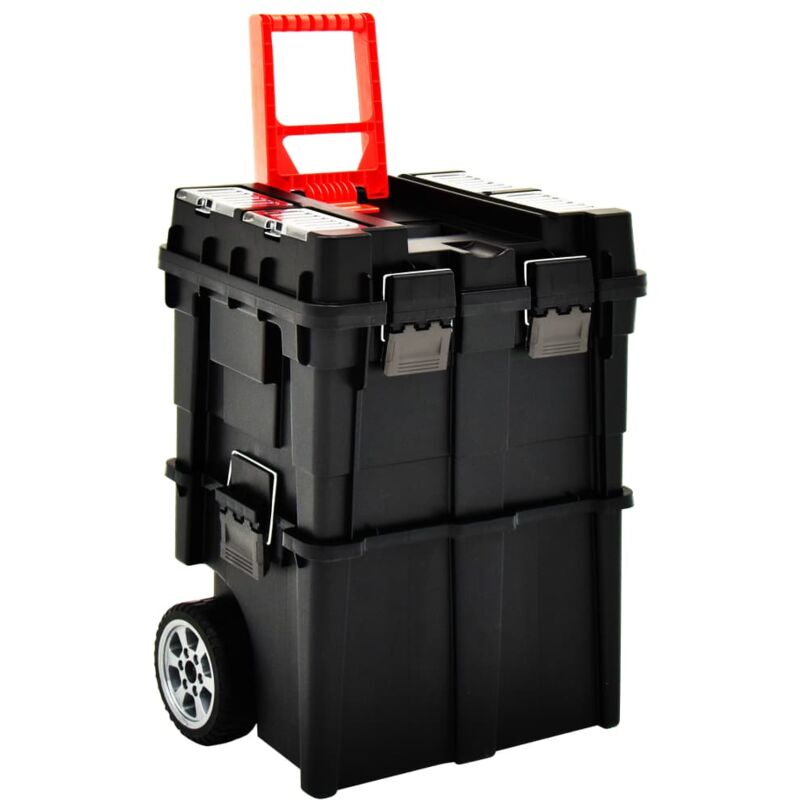 foto del prodotto carrello portautensili con maniglia 45x36x90 cm vidaxl