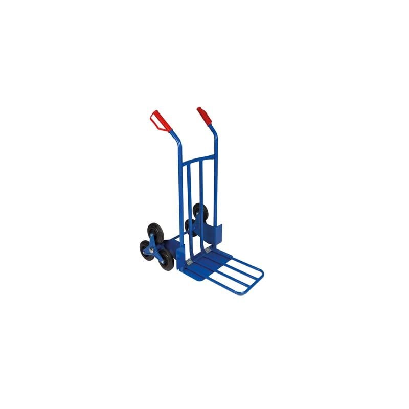 foto del prodotto carrello saliscale a mano 6 ruote carico massimo 150 kg