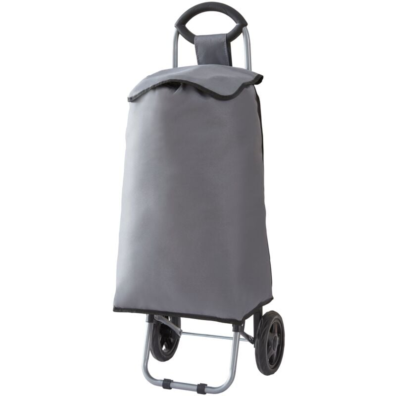 foto del prodotto carrello spesa 36 litri 93 x 32 x 30 cm grigio scuro nero 030006703