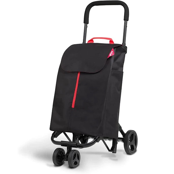 foto del prodotto carrello spesa twin nero