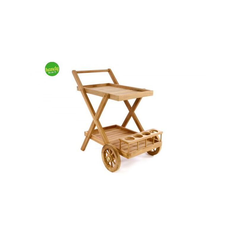 foto del prodotto carrello teak ambra garden
