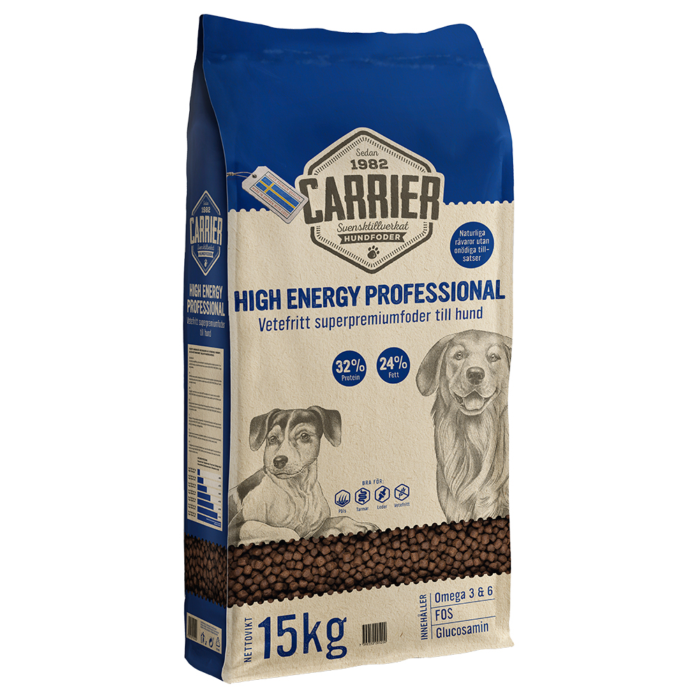 foto del prodotto carrier high energy professional 32 24 crocchette per cani 15 kg