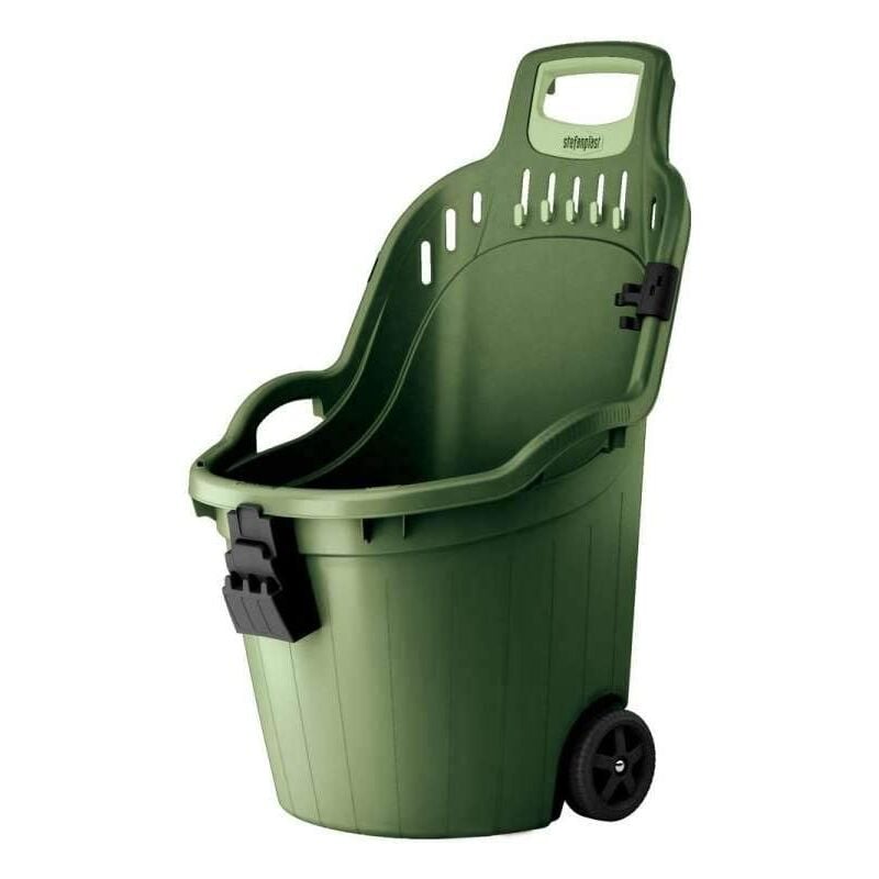 foto del prodotto carriola helpy cart 50l con porta attrezzi e ferma scopa - 60 kg di portata, 59,5x53x88,5 cm