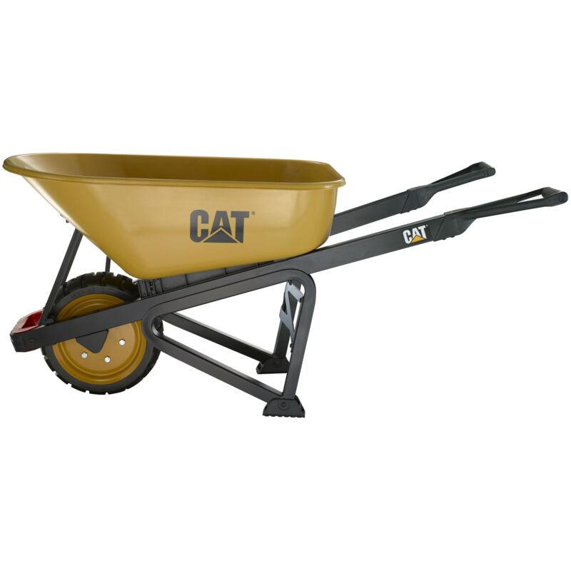foto del prodotto carriola manuale vasca in acciaio 100lt 500kg serie k cat caterpillar k22 000