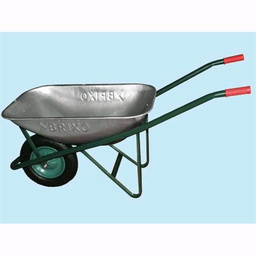 foto del prodotto carriola standard brixo - vasca zincata - capacità 80 litri