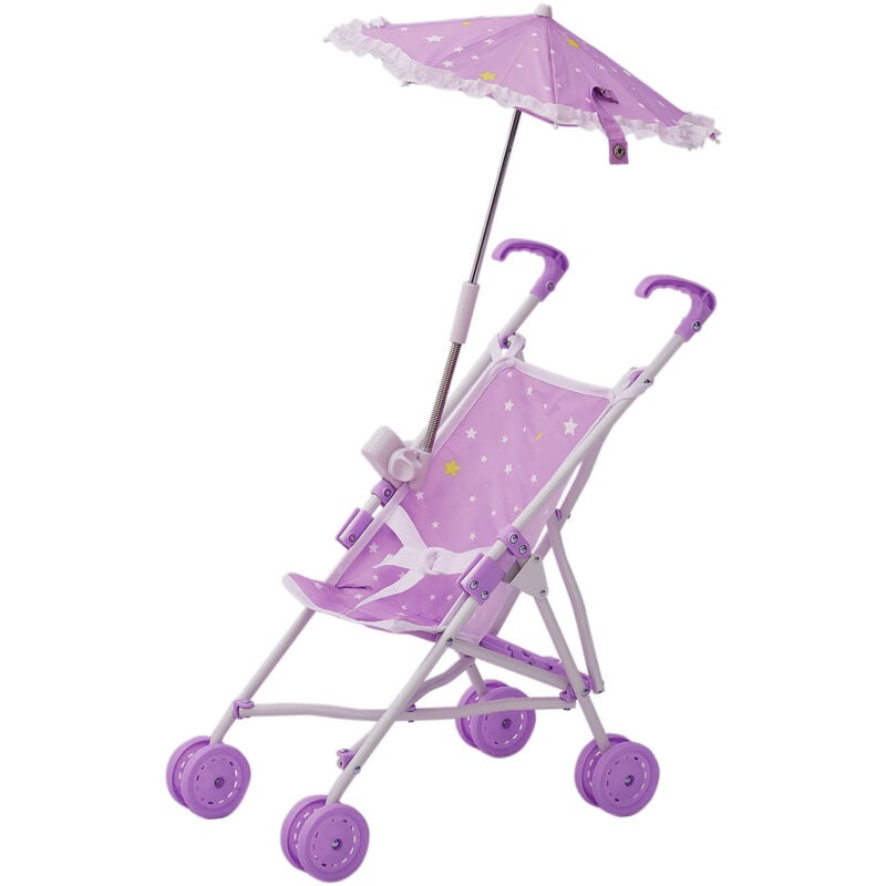 foto del prodotto carrozzina per bambole passeggino per bambolotti olivias world ol 00005