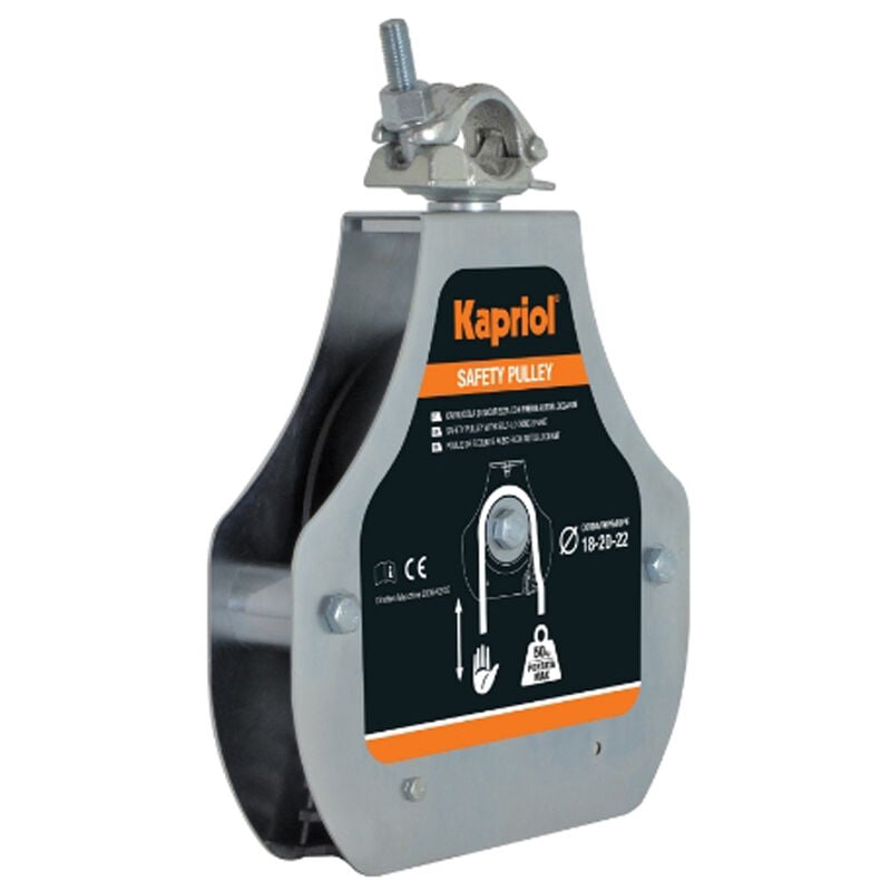 foto del prodotto carrucola sollevamento di sicurezza servo pulley portata 50kg no corda kapriol