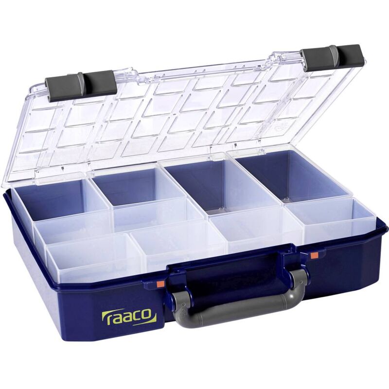 foto del prodotto carrylite 80 4x8 9 valigetta per minuteria l x a x p 337 x 79 x 278 mm scomparti 9 contenuto 1 pz. raaco