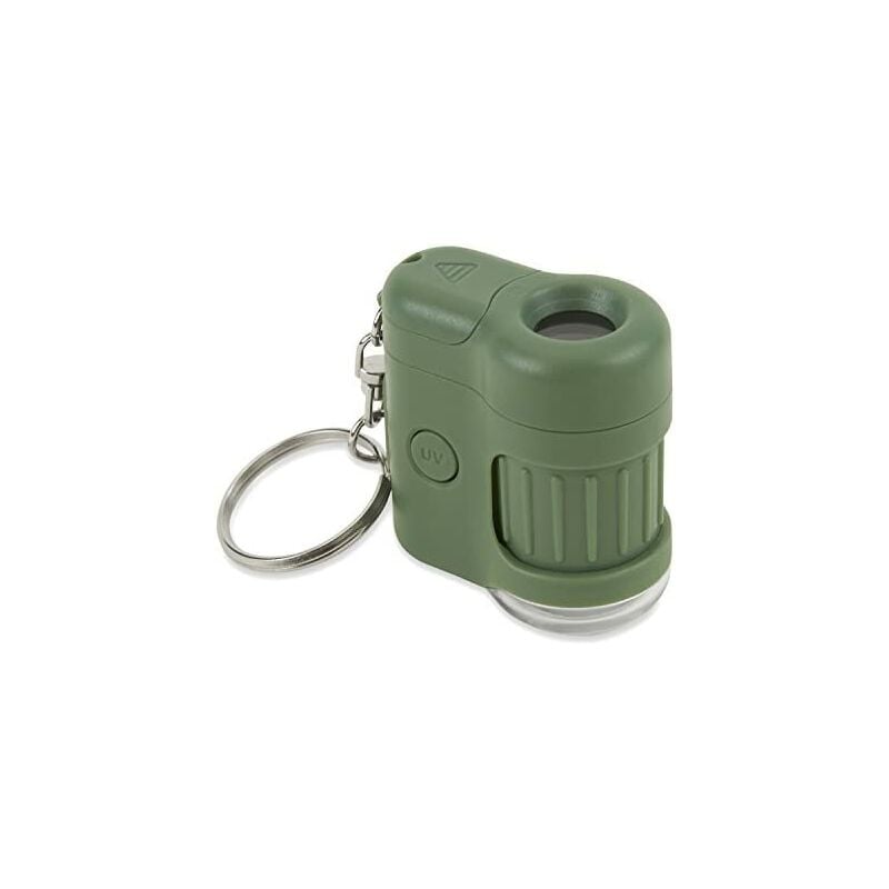 foto del prodotto carson micromini microscopio tascabile con luce led e uv, 20 pezzi.