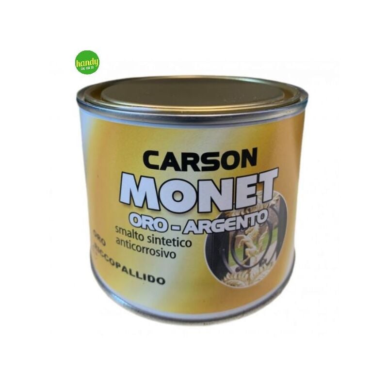 foto del prodotto carson smalto anticorrosivo monet argento metallizzato ml. 125