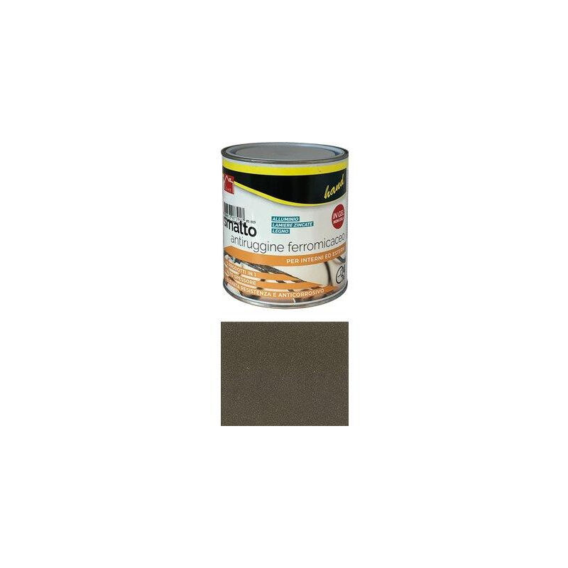 foto del prodotto carson smalto antiruggine ferromicaceo hand marrone ml 750