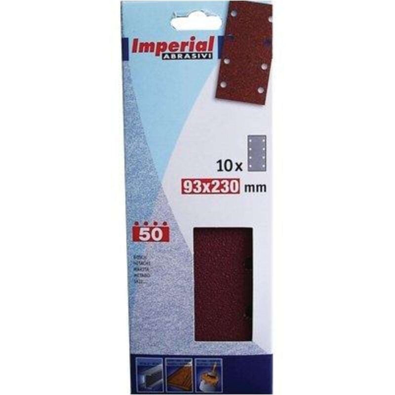 foto del prodotto carta abrasiva a fogli bosch imperial grana 180 mm 93x230 cf pz 10 4 confezione