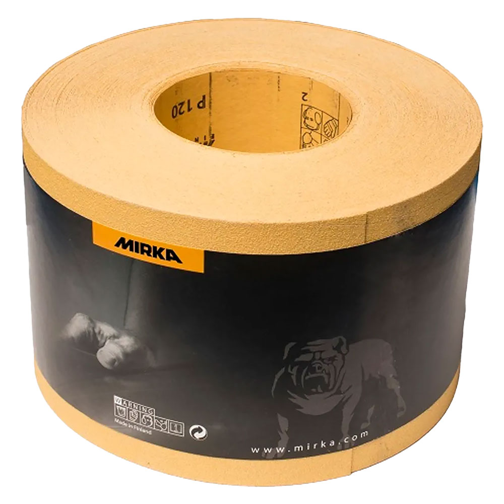 foto del prodotto carta abrasiva gialla 115x50 mm grana 100