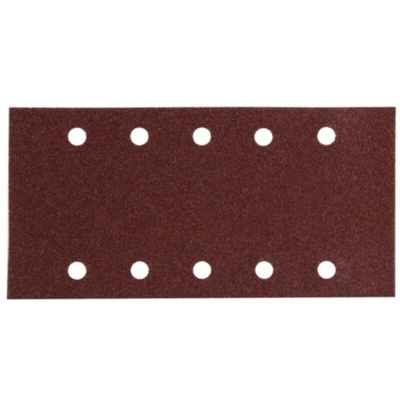 foto del prodotto carta abrasiva makita 115 x 229 mm, k240, 10 pz. 115 x 229 mm k240 10 pz. 10 fori