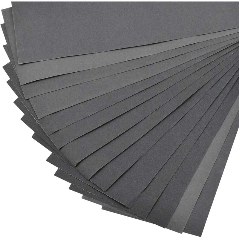 foto del prodotto carta abrasiva per legno, carta abrasiva fine, carta abrasiva a umido e a secco, grana 400, 600, 800, 1000, 1200, 1500, 2000, carta abrasiva per