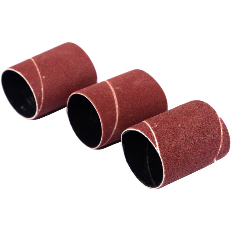 foto del prodotto carta abrasiva per levigatrice a rullo da 45 mm, set da 3 pezzi.