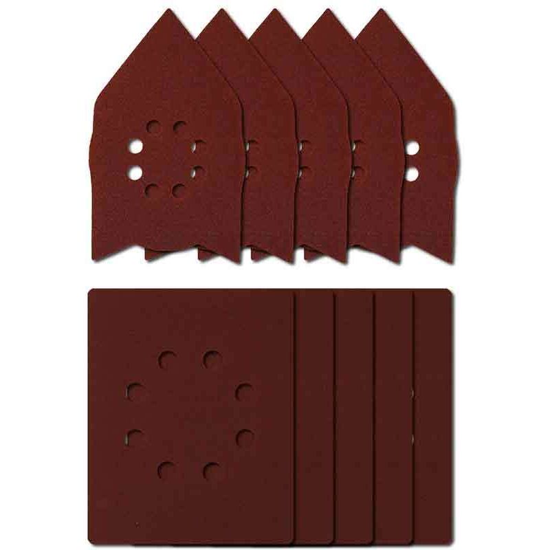 foto del prodotto carta abrasiva per levigatrici triangolari e rettangolari einhell per rt xs 28