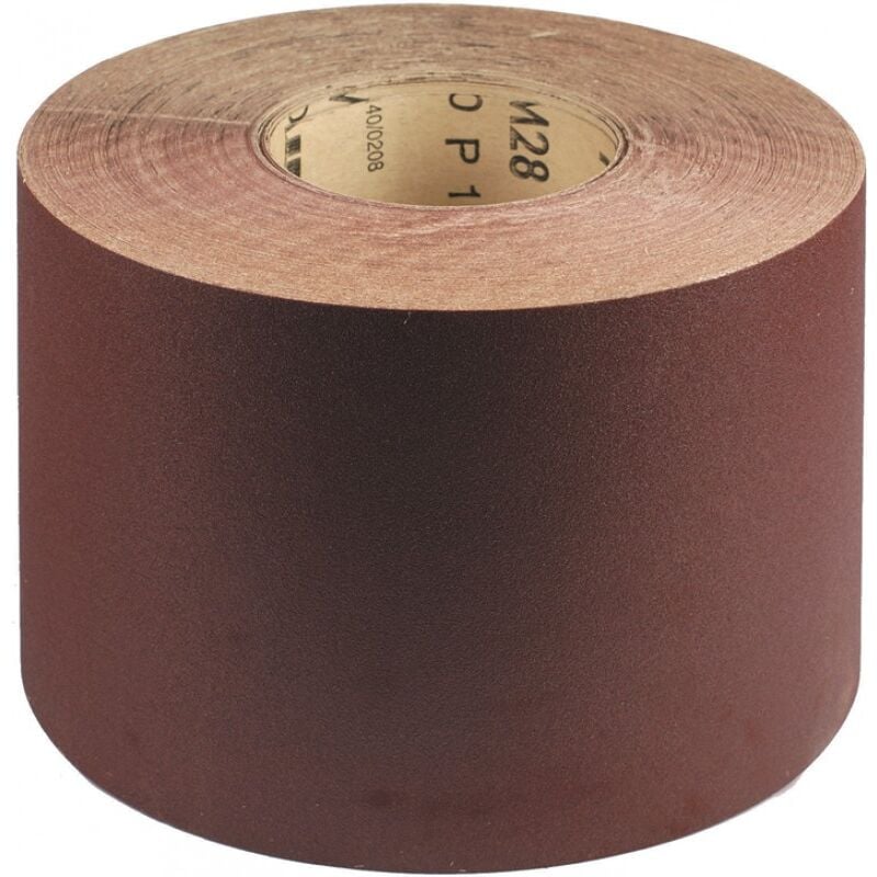 foto del prodotto carta abrasiva rotolo maurer mrd gr180 115mm 100mt