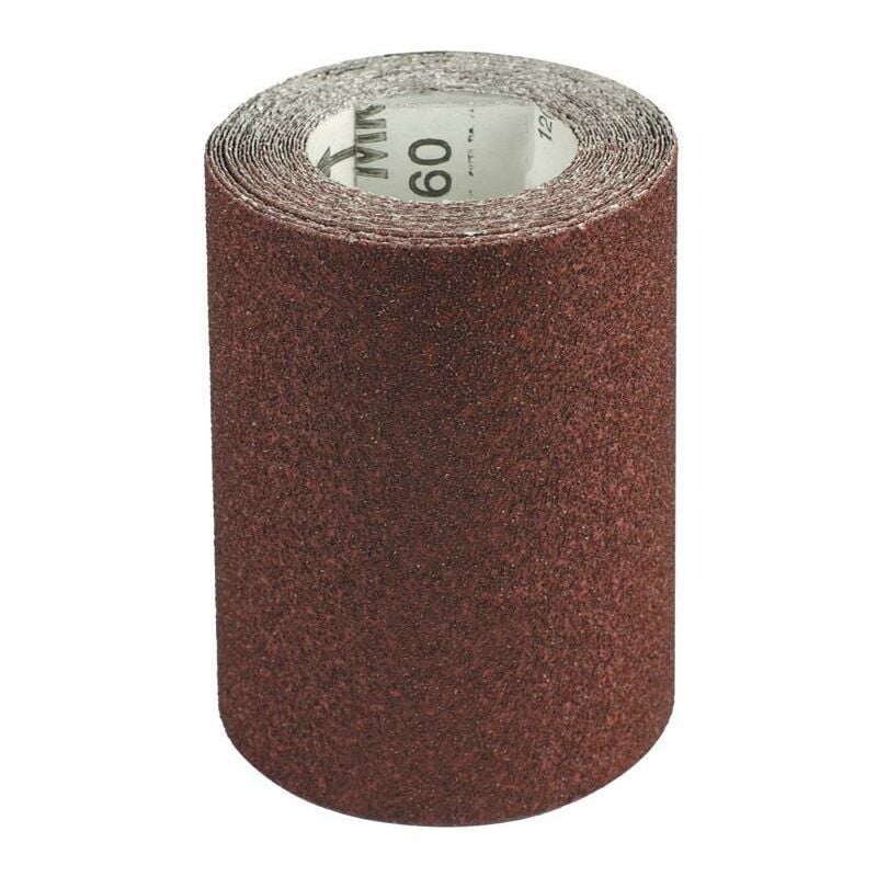 foto del prodotto carta abrasiva spaziata al corindone mrd h 115mm grana 180 in rotolo 5 mt maurer