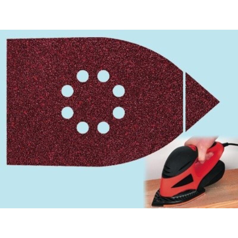 foto del prodotto carta abrasiva velcrata 107 x 142 mm 6 pezzi wolfcraft