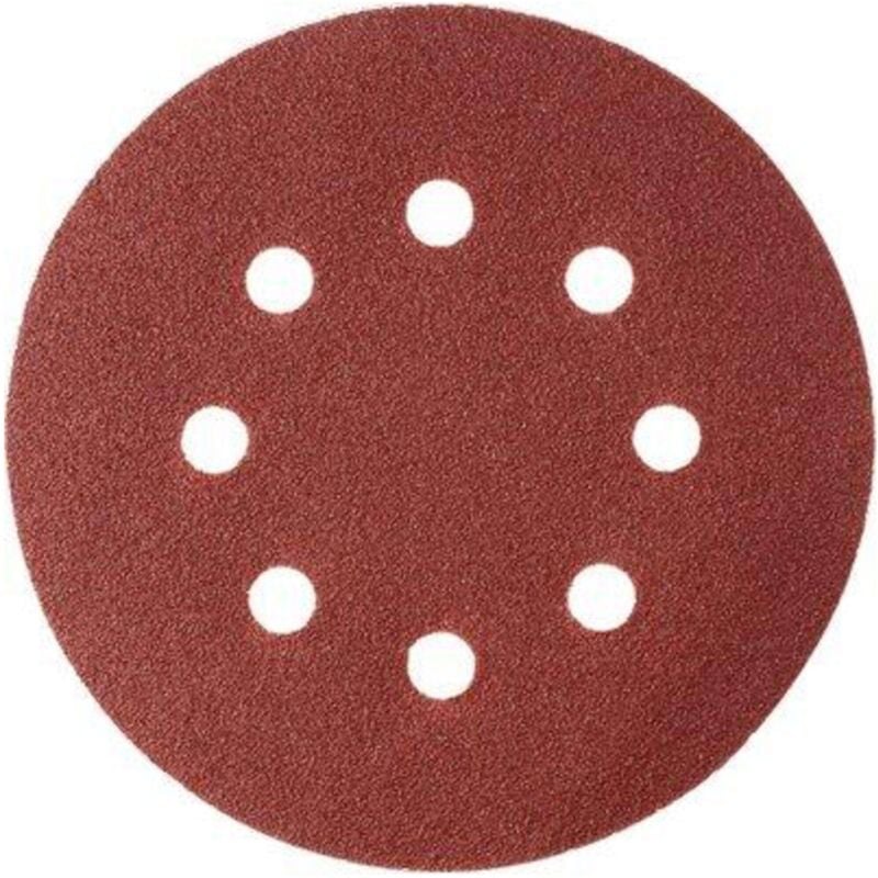 foto del prodotto carta abrasiva velcrata levigatrice 7760 wokin grana 180 mm 125 776018 cf pz 5