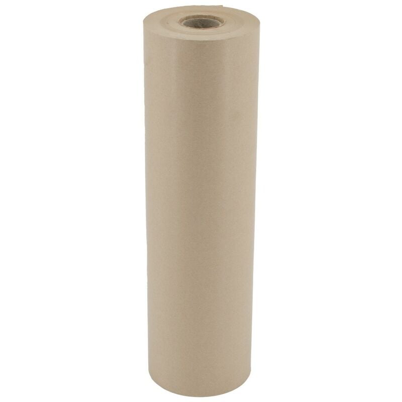 foto del prodotto carta da pacchi kraft liscia 1pz 100cmx200mt 40gr mq ideale come carta regalo, fai da te e verniciatura, rotolo carta regalo e confezioni, carta