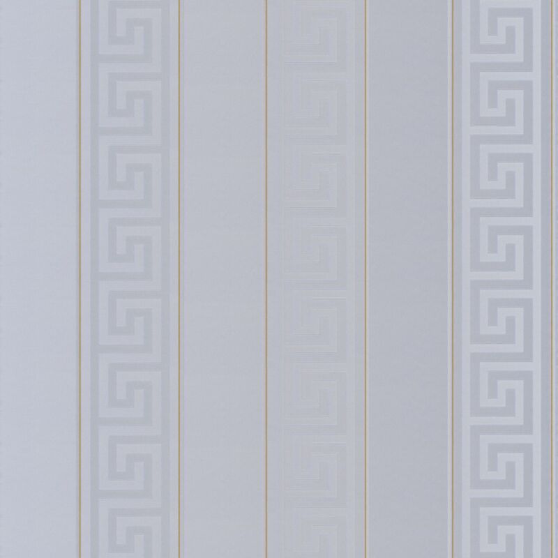 foto del prodotto carta da parati di lusso profhome 935245 carta da parati tnt leggermente strutturata design lucida oro argento 7,035 m2