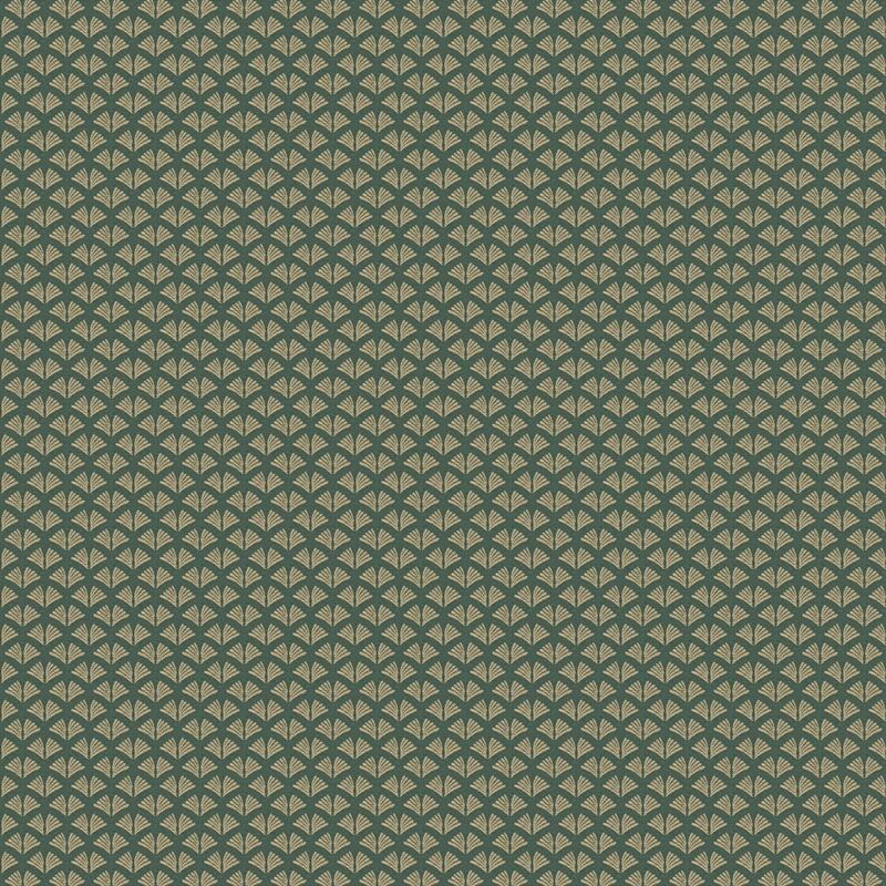 foto del prodotto carta da parati grafica profhome 379585 carta da parati tnt liscia design lucida verde oro 5,33 m2