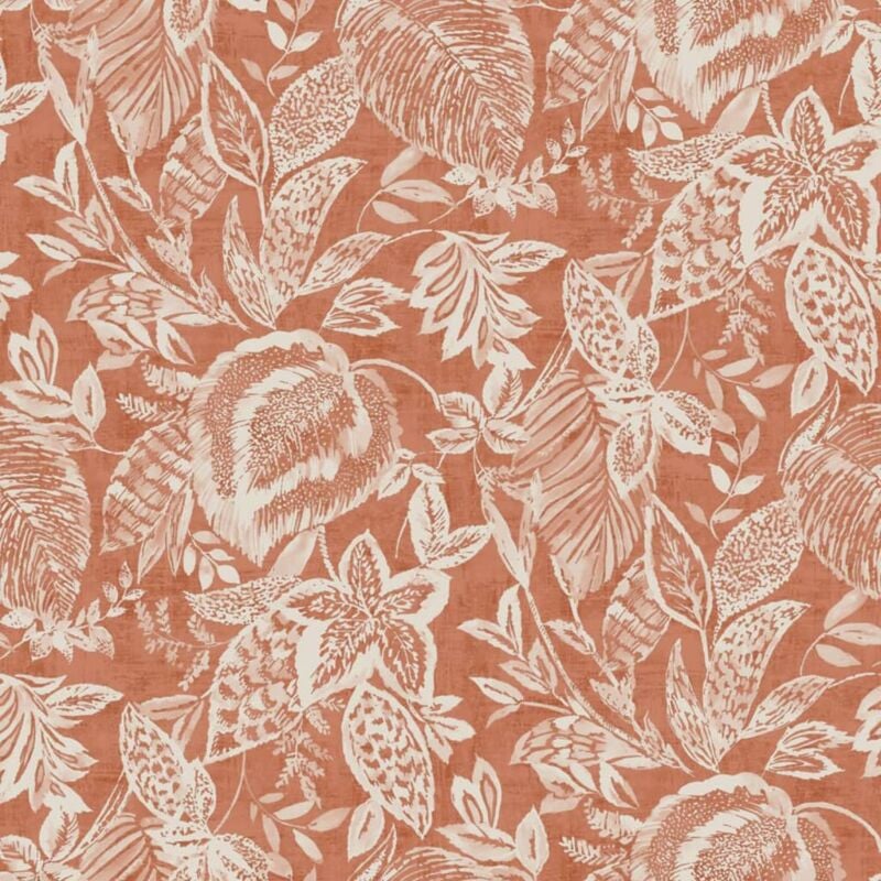 foto del prodotto carta da parati mae arancione e beige dutch wallcoverings
