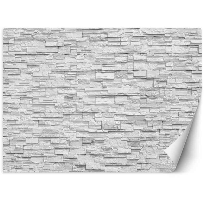 foto del prodotto carta da parati, muro di pietra 450x315